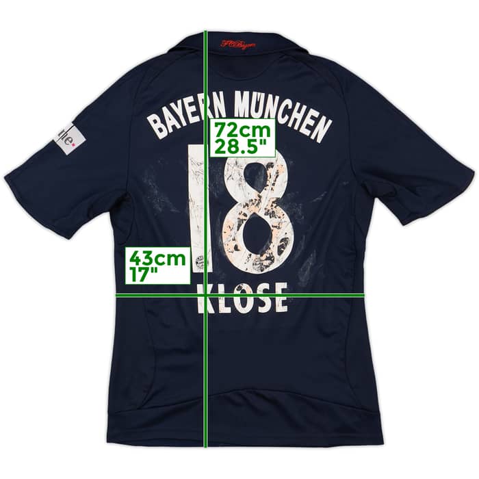 2008-09 Bayern Munich Away Shirt Klose #18 - 4/10 - (S)