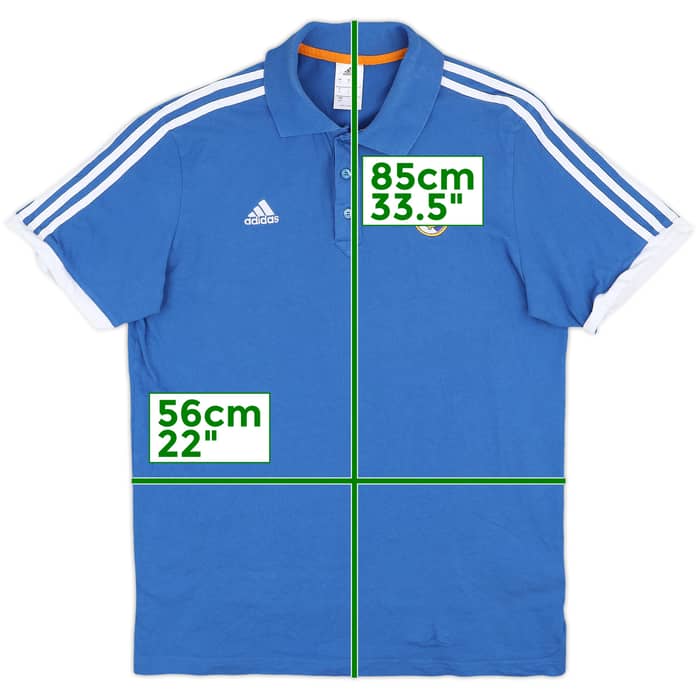 2013-14 Real Madrid adidas Polo Shirt - 9/10 - (S)