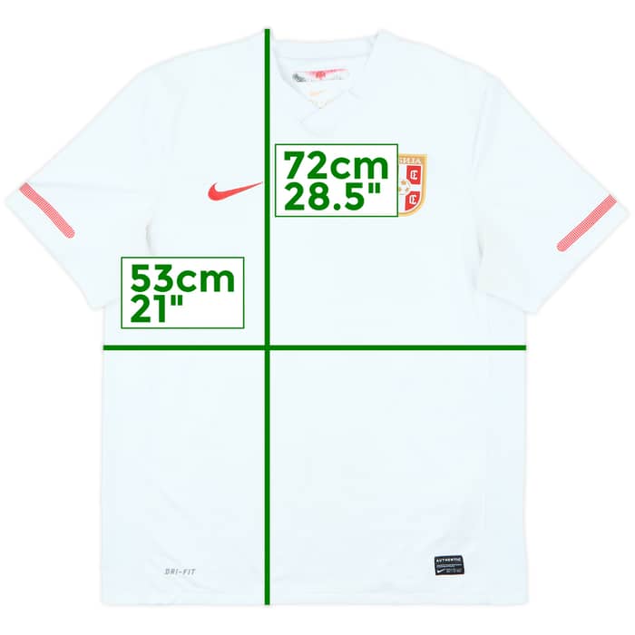 2010-12 Serbia Away Shirt - 7/10 - (M)