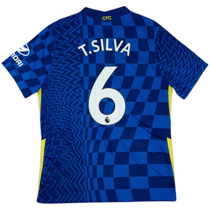 2021-22 Chelsea Home Shirt T.Silva #6 - 9/10 - (L)