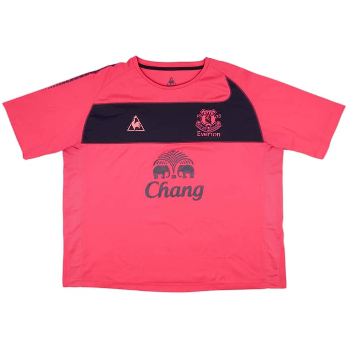 2010-11 Everton Away Shirt Baines #3 - 9/10 - (3XL)