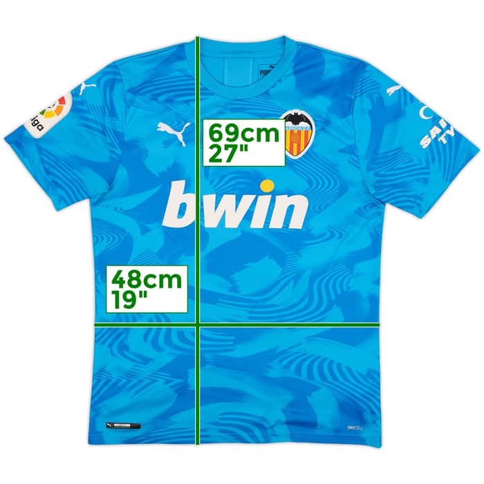 2019-20 Valencia Third Shirt - 8/10 - (M)