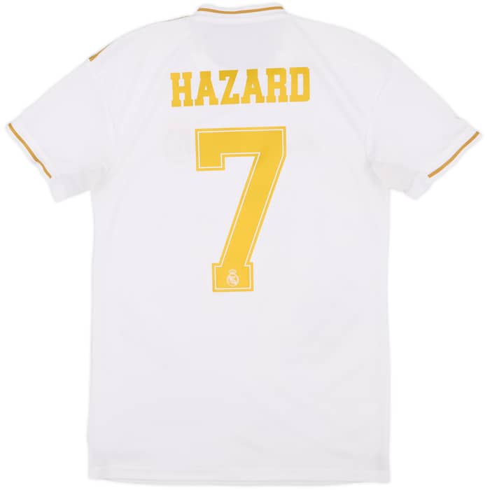 2019-20 Real Madrid Home Shirt Hazard #7 - 8/10 - (S)
