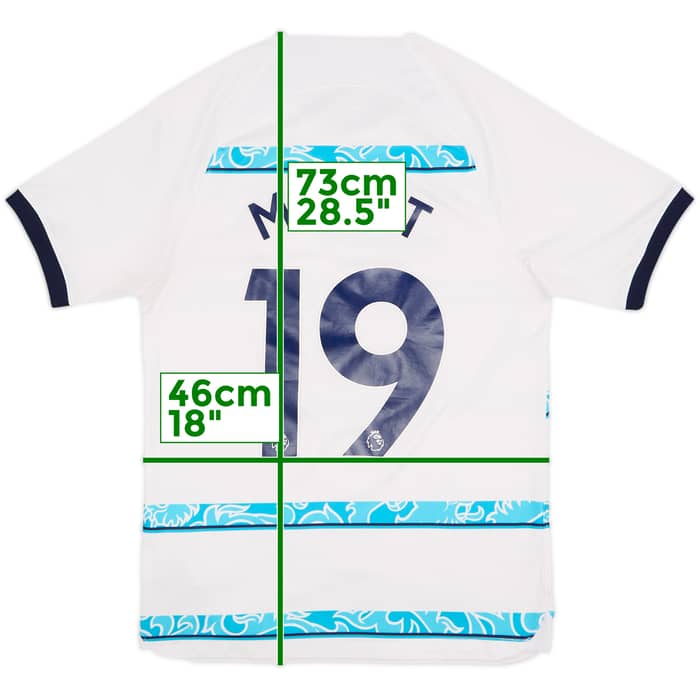 2022-23 Chelsea Away Shirt Mount #19 - 5/10 - (S)
