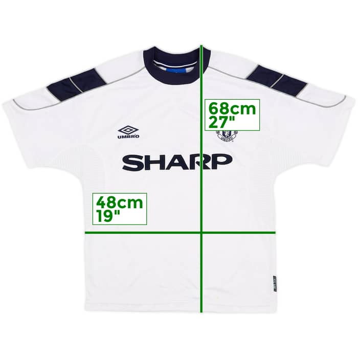 1999-00 Manchester United Third Shirt - 8/10 - (Y)