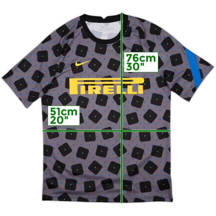 2020-21 Inter Milan Nike Training Shirt - 10/10 - (L)