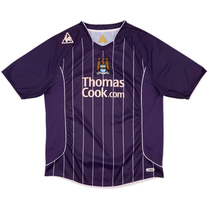 2007-08 Manchester City Away Shirt Elano #11 - 7/10 - (L)