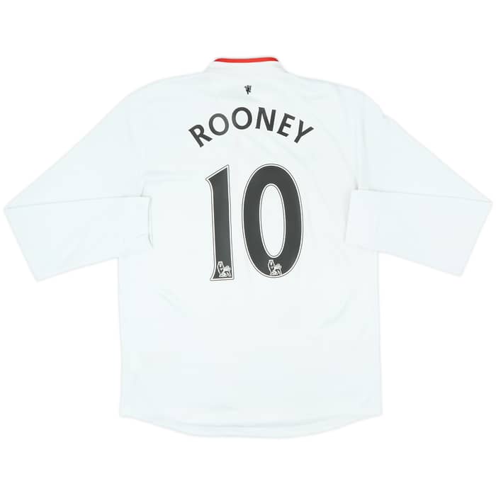 2012-14 Manchester United Away L/S Shirt Rooney #10 - 7/10 - (M)
