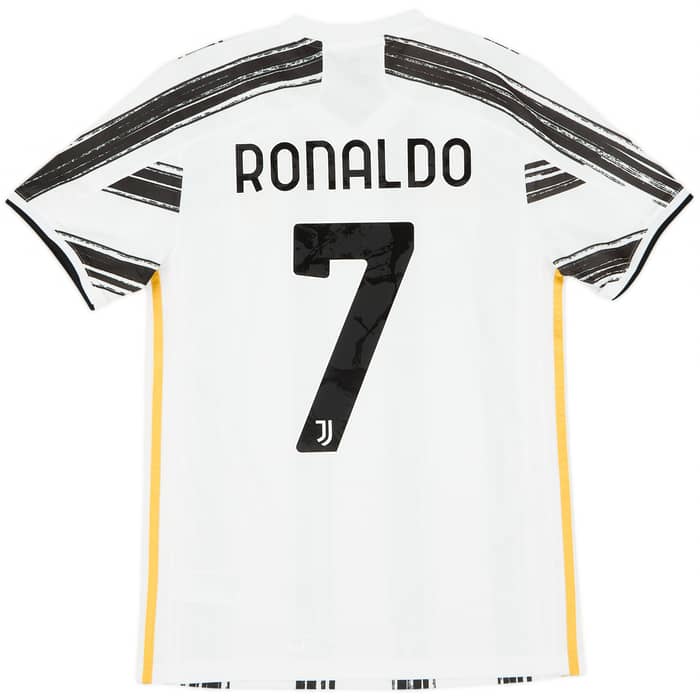 2020-21 Juventus Home Shirt Ronaldo #7 - 10/10 - (S)