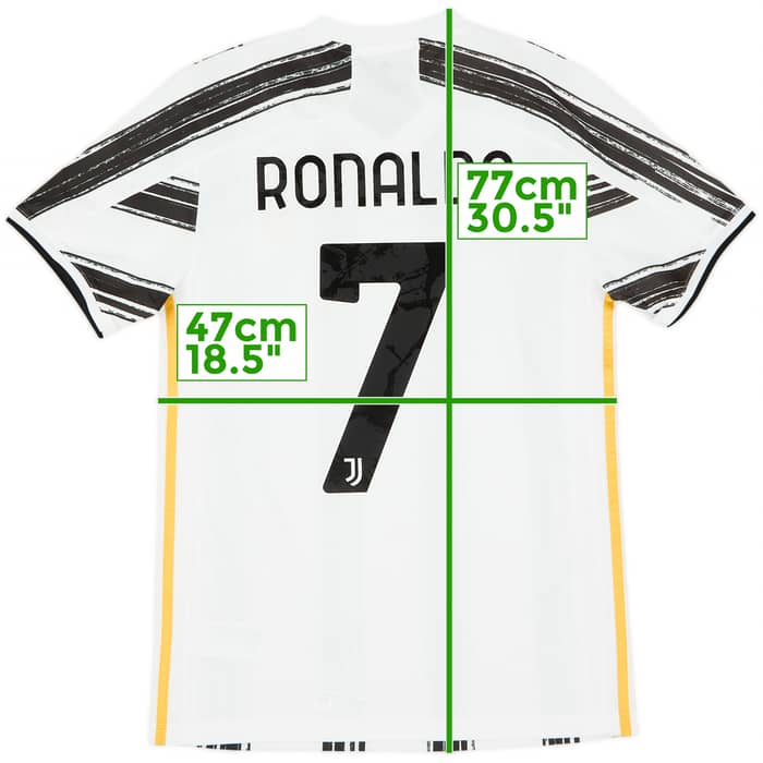 2020-21 Juventus Home Shirt Ronaldo #7 - 10/10 - (S)