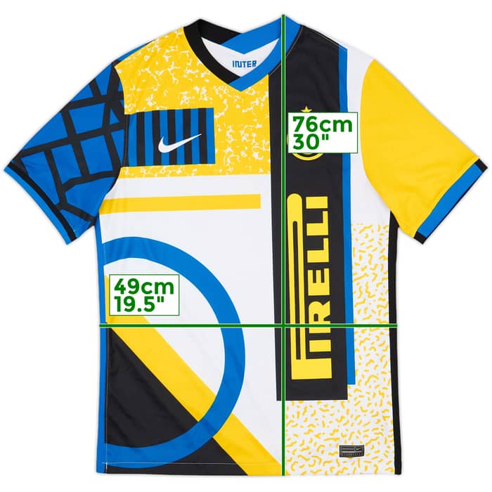 2020-21 Inter Milan Fourth Shirt - 8/10 - (M)