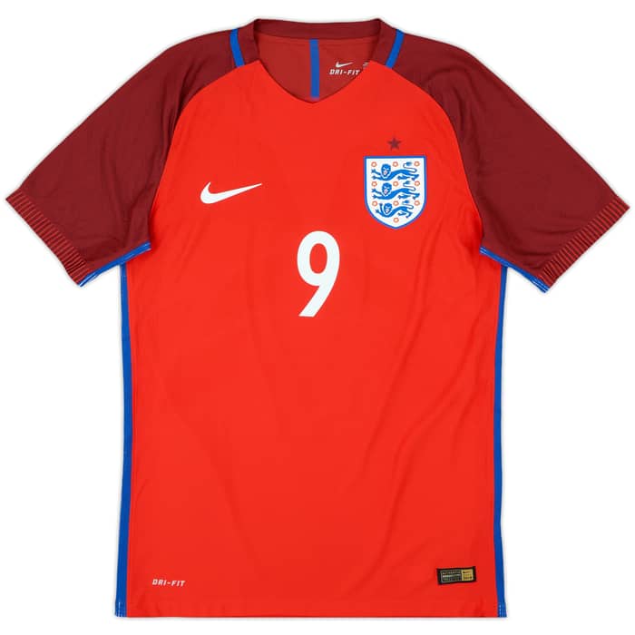 2016-17 England Authentic Away Shirt Kane #9 - 9/10 - (M)