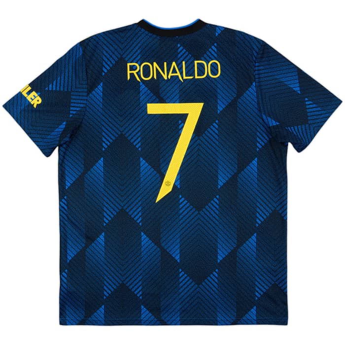2021-22 Manchester United Third Shirt Ronaldo #7 - 10/10 - (XL)