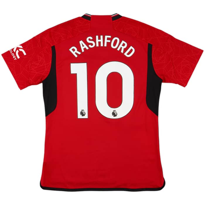 2023-24 Manchester United Home Shirt Rashford #10 - 10/10 - (L)