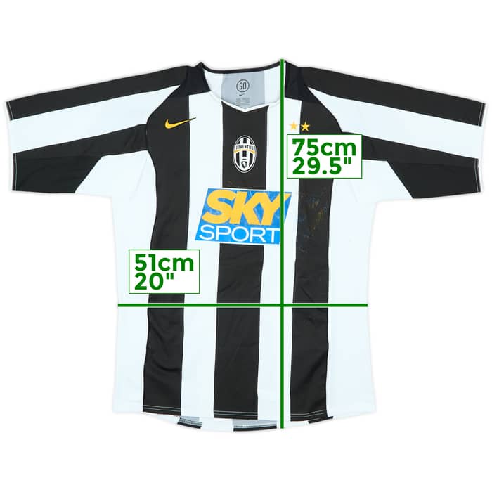 2004-05 Juventus Home Shirt - 4/10 - (M)