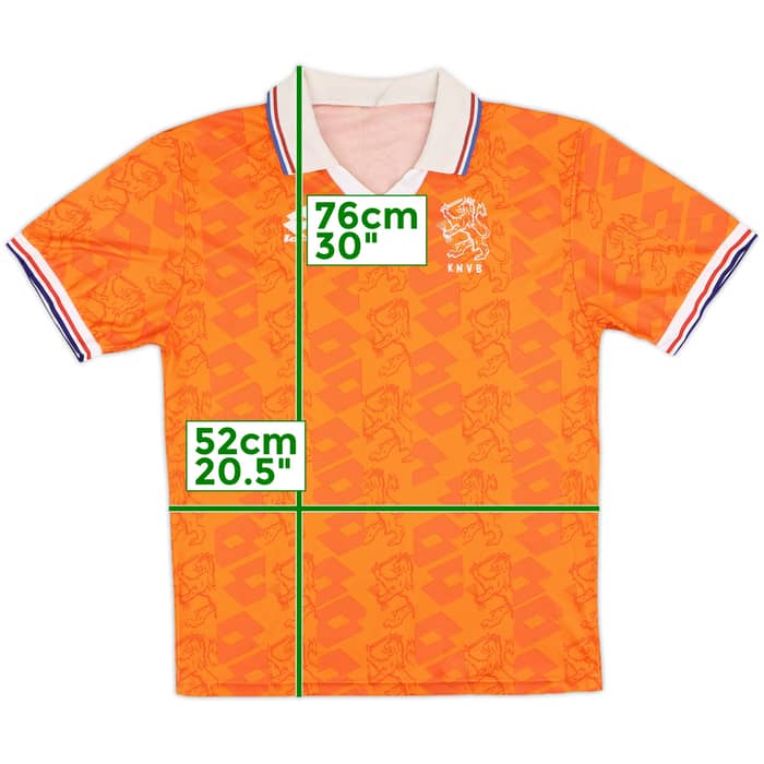 1992-94 Netherlands Home Shirt - 6/10 - (L)
