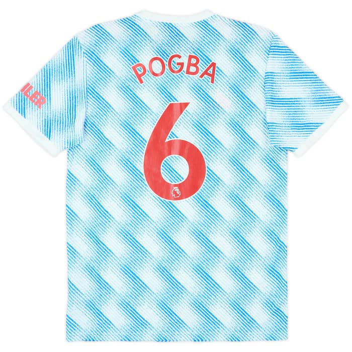 2021-22 Manchester United Away Shirt Pogba #6 - 8/10 - (M)