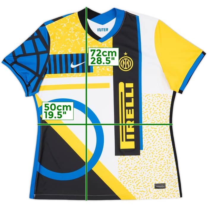 2020-21 Inter Milan Fourth Shirt - 10/10 - (Women's XL)