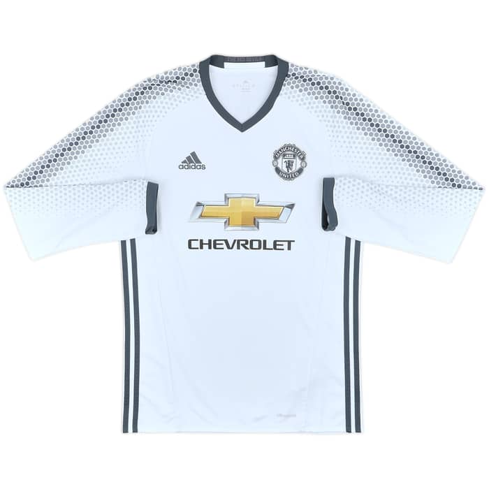 2016-17 Manchester United Third L/S Shirt Ibrahimovic #9 - 9/10 - (M)