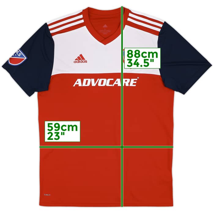 2019-20 FC Dallas Home Shirt - 8/10 - (L)