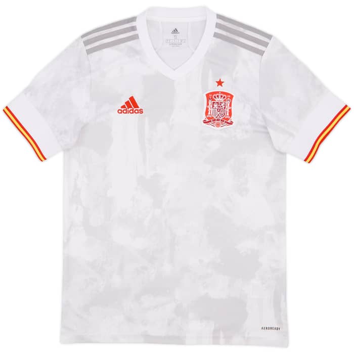 2020-21 Spain Away Shirt - 10/10 - (S)