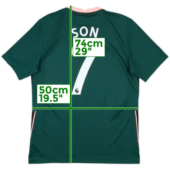 2020-21 Tottenham Away Shirt Son #7 - 10/10 - (M)