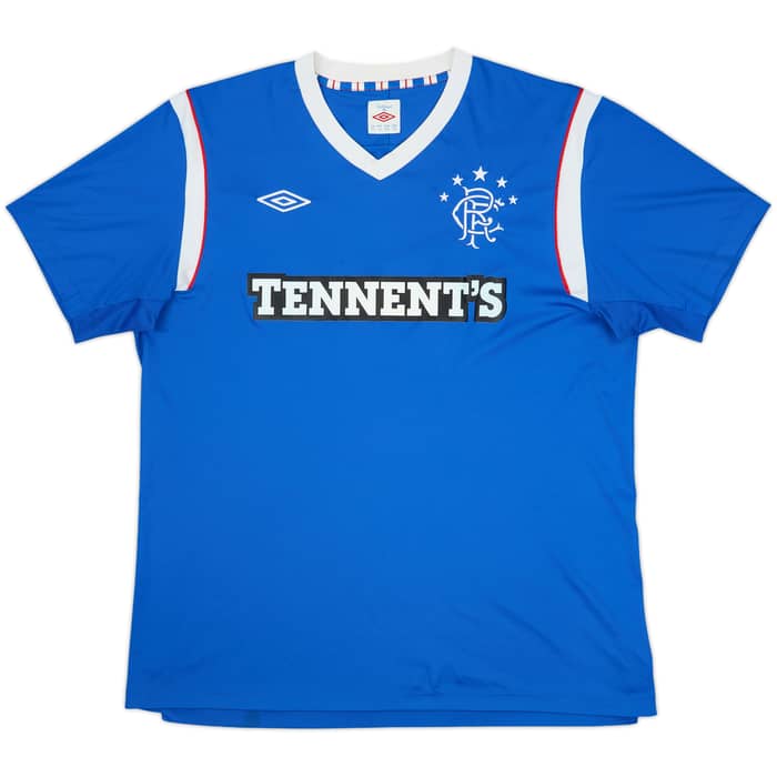 2011-12 Rangers Home Shirt - 8/10 - (XL)