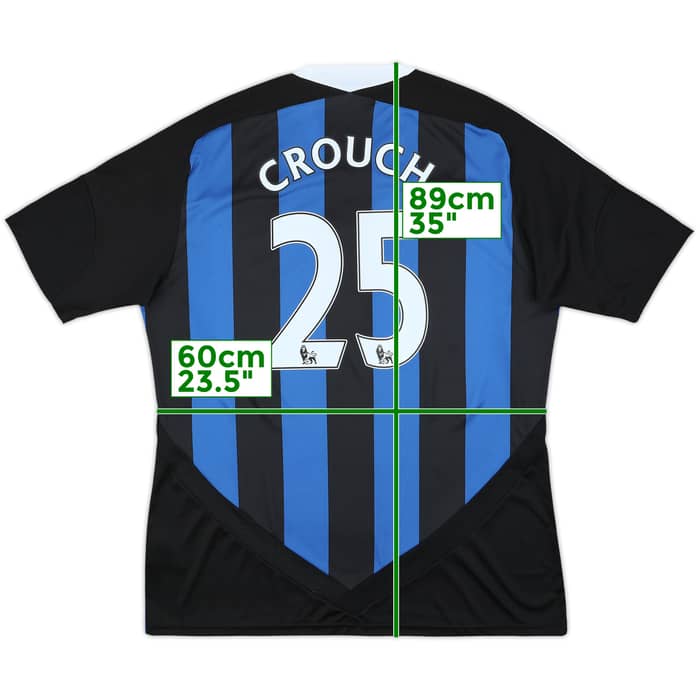 2011-12 Stoke City Away Shirt Crouch #25 - 10/10 - (XL)