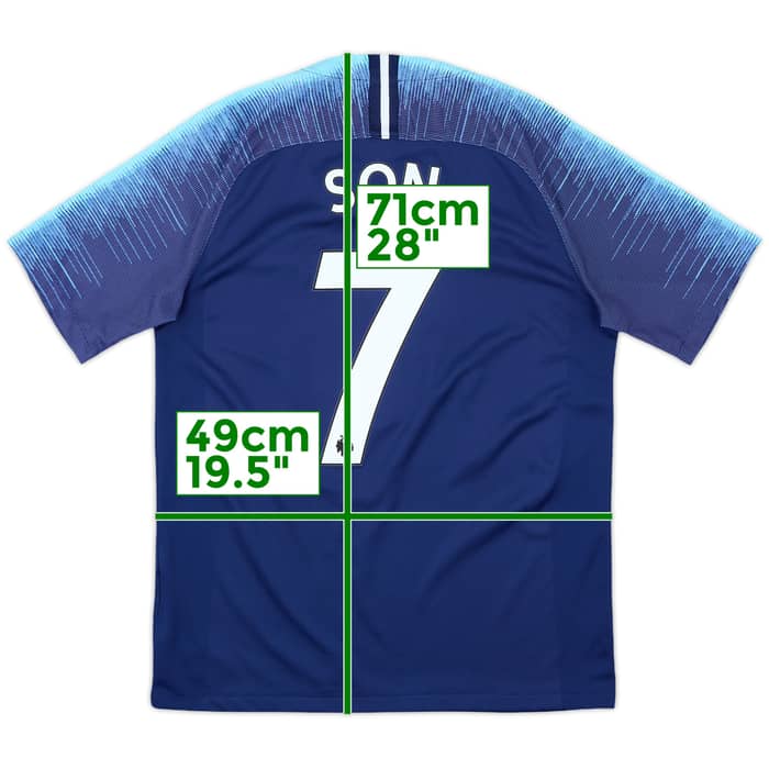 2018-19 Tottenham Away Shirt Son #7 - 9/10 - (M)