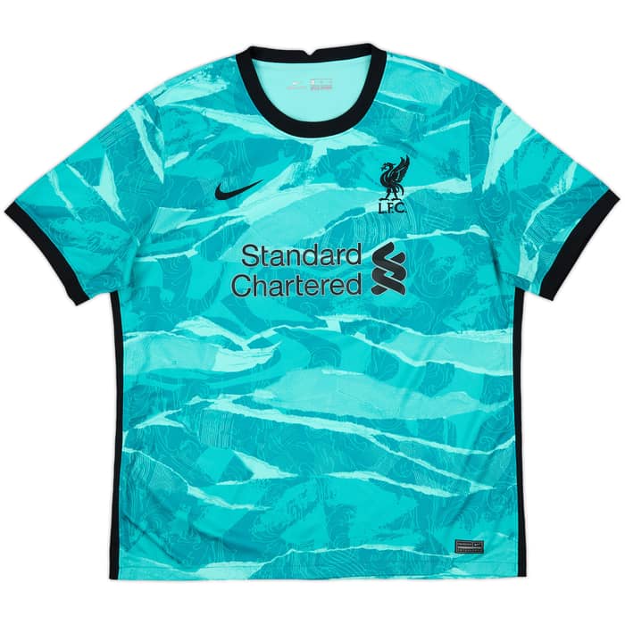 2020-21 Liverpool Away Shirt Virgil #4 - 10/10 - (XL)