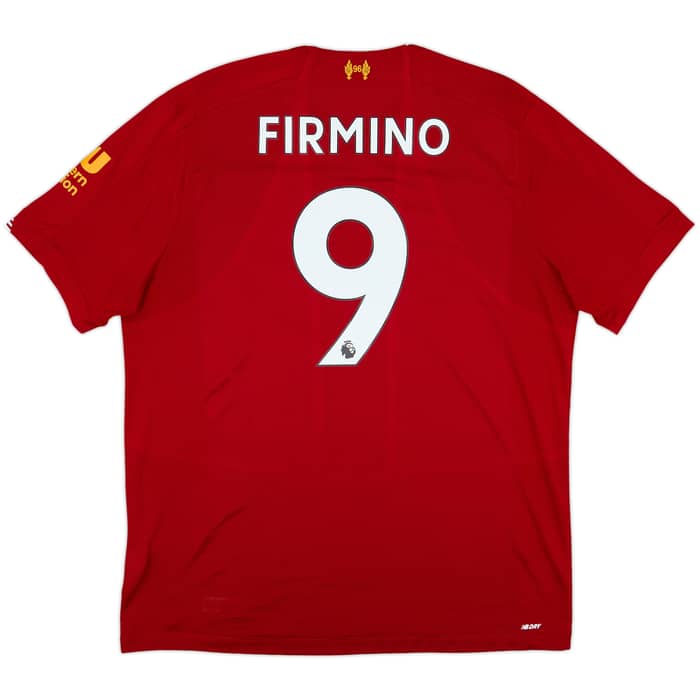 2019-20 Liverpool Champions Home Shirt Firmino #9 - 10/10 - (XL)