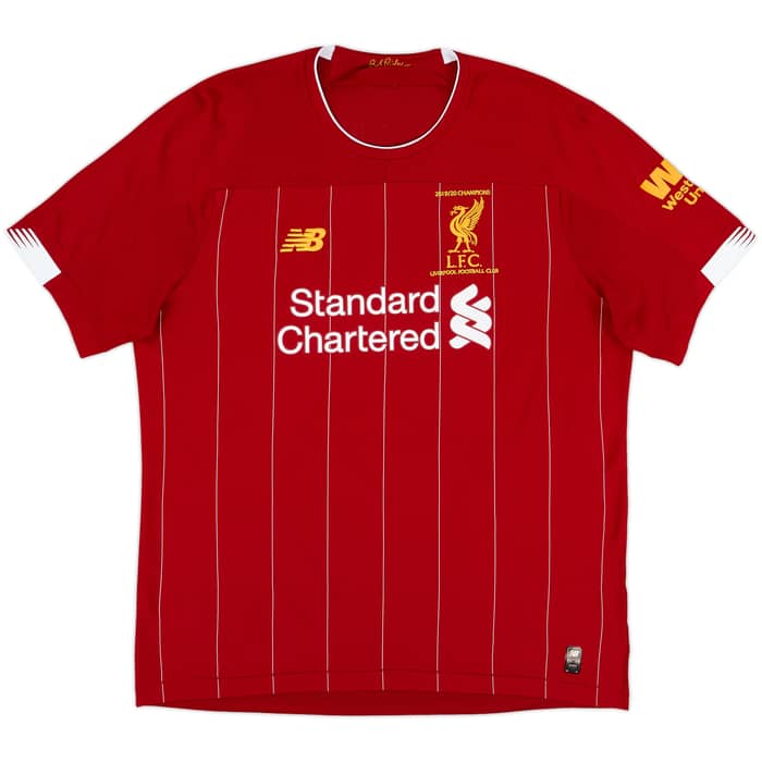 2019-20 Liverpool Champions Home Shirt Firmino #9 - 10/10 - (XL)