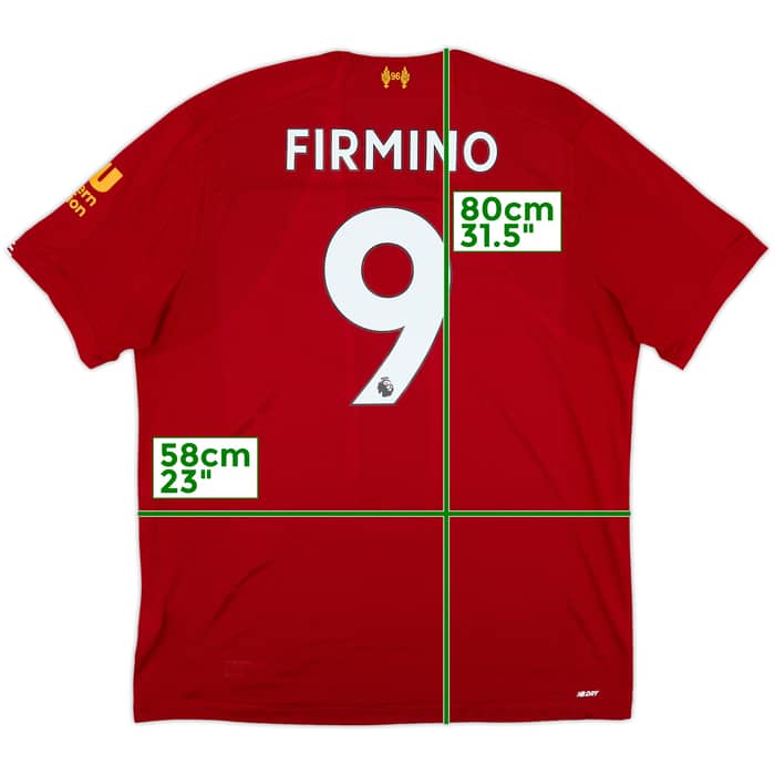 2019-20 Liverpool Champions Home Shirt Firmino #9 - 10/10 - (XL)
