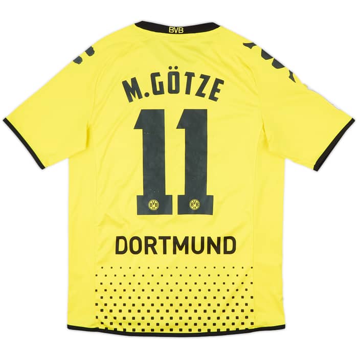 2011-12 Borussia Dortmund Home Shirt M.Gotze #11 - 5/10 - (M)