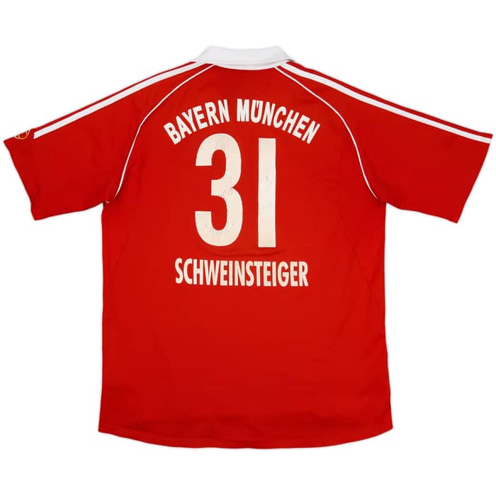 2006-07 Bayern Munich Home Shirt Schweinsteiger #31 - 5/10 - (L)