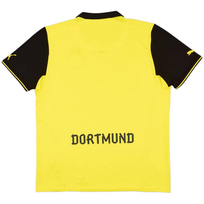 2013-14 Dortmund CL Home Shirt - 8/10 - (XL)