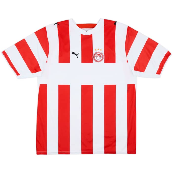 2006-07 Olympiakos Home Shirt - 9/10 - (XL)