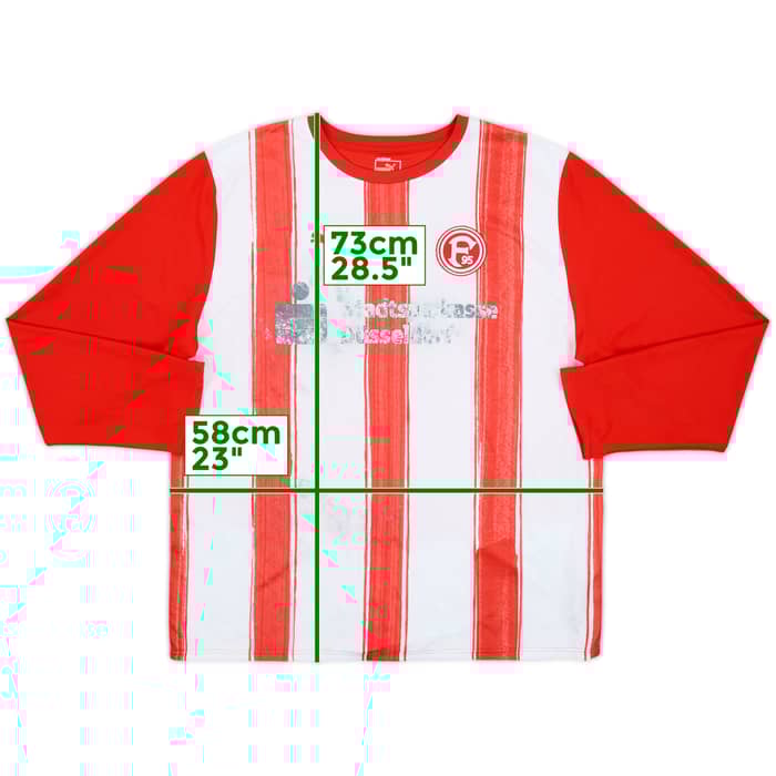 2010-11 Fortuna Dusseldorf Home L/S Shirt - 3/10 - (XXL)