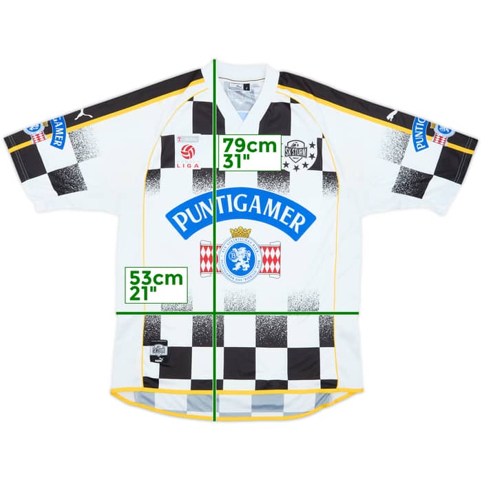 2002-05 Sturm Graz Home Shirt - 8/10 - (L)