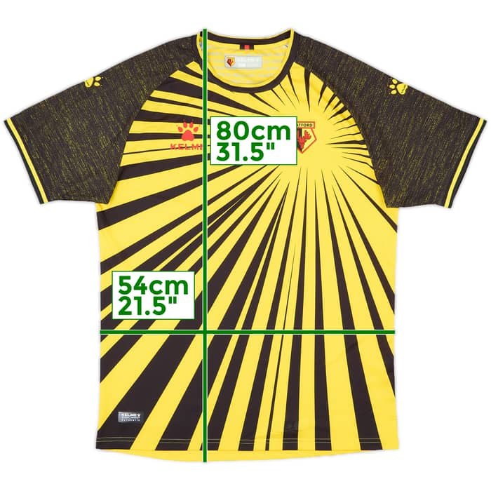 2020-21 Watford Home Shirt - 10/10 - (L)