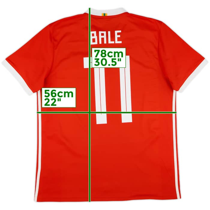 2018-19 Wales Home Shirt Bale #11 - 9/10 - (L)