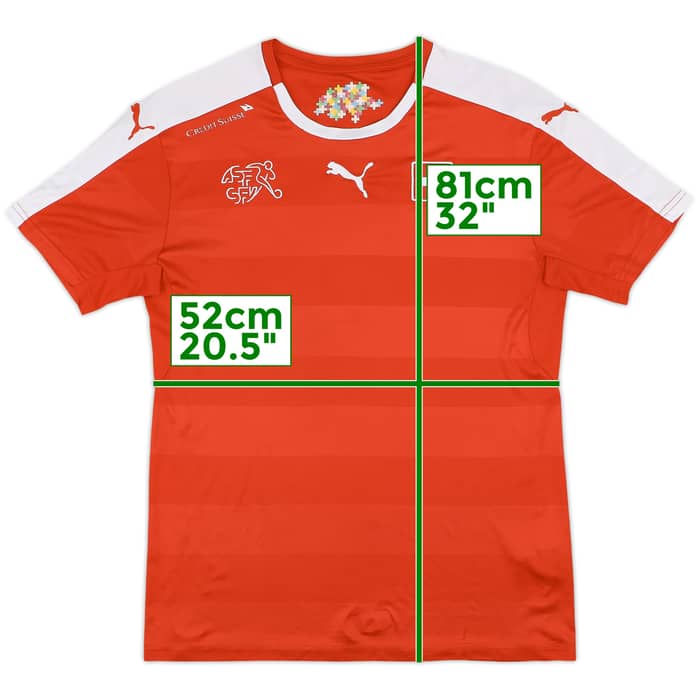 2016-17 Switzerland Home Shirt - 6/10 - (M)