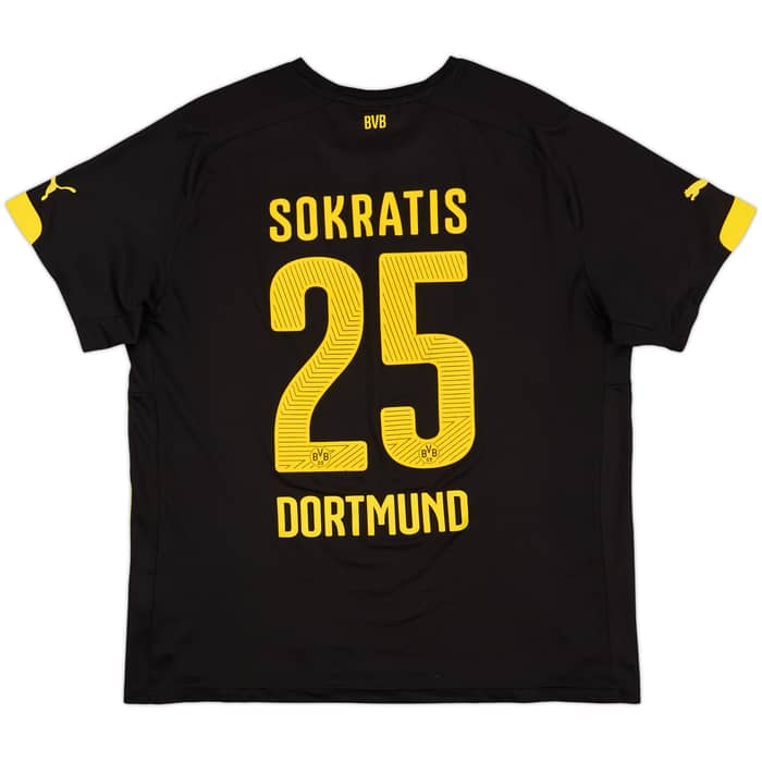 2014-16 Borussia Dortmund Away Shirt Sokratis #25 - 6/10 - (XL)