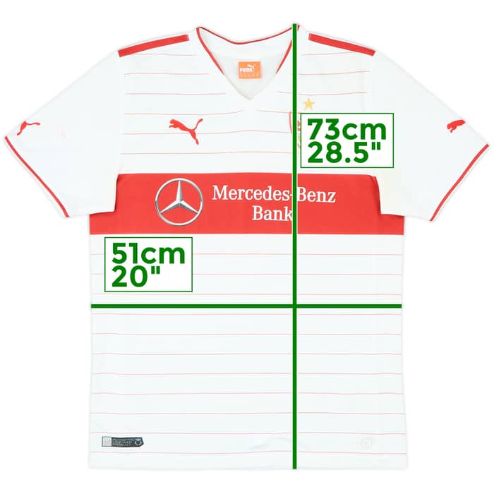 2013-14 Stuttgart Home Shirt - 4/10 - (M)