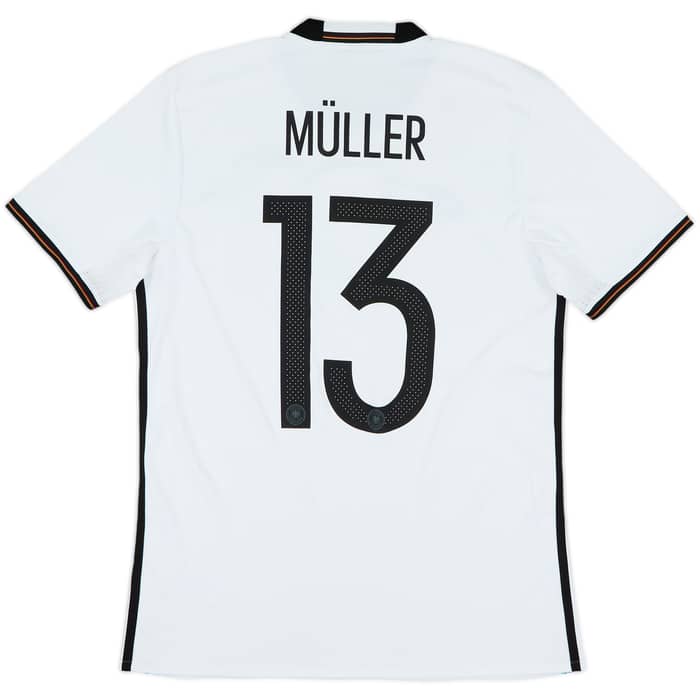 2015-16 Germany Home Shirt Muller #13 - 9/10 - (S)