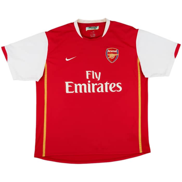 2006-08 Arsenal Home Shirt Henry #14 - 6/10 - (XL)