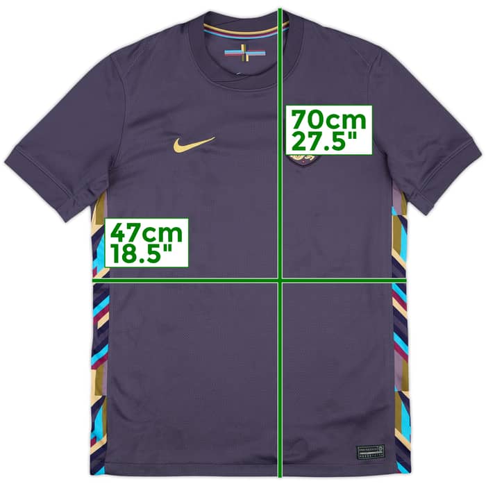 2024 England Away Shirt - 7/10 - (XL.Boys)