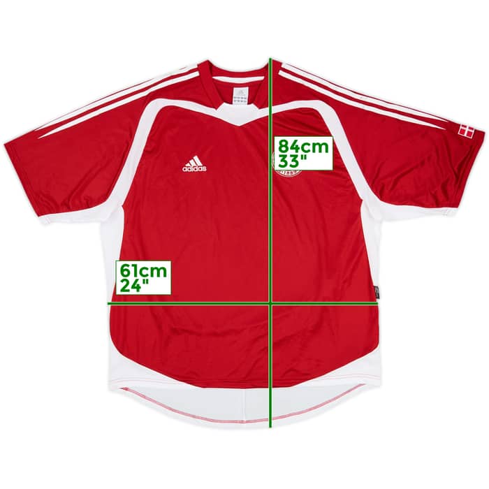 2004-05 Denmark Home Shirt - 8/10 - (XL)