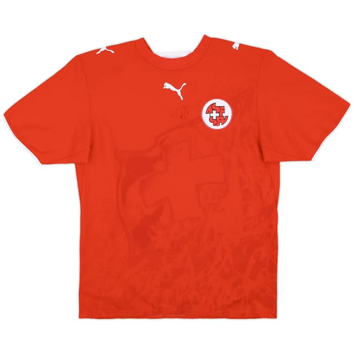 2006-08 Switzerland Home Shirt - 7/10 - (M)