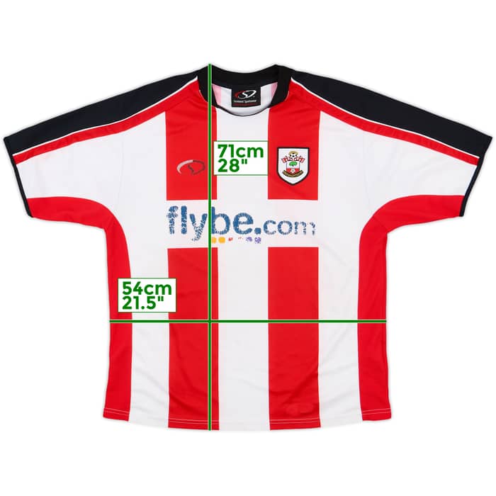 2006-08 Southampton Home Shirt - 5/10 - (L)